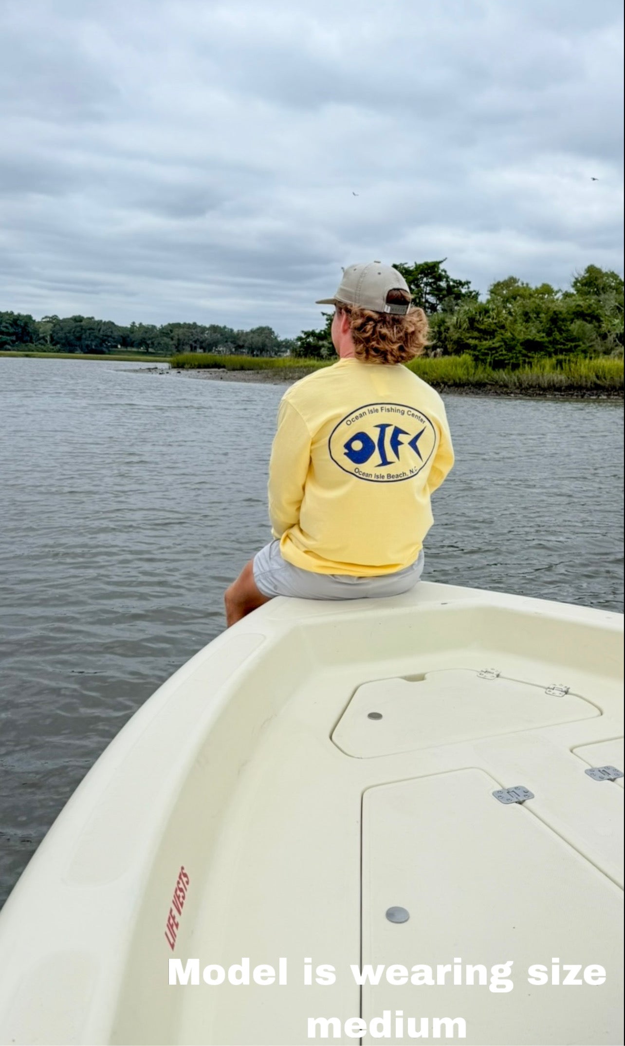 OIFC Bonefish Comfort Colors Long Sleeve