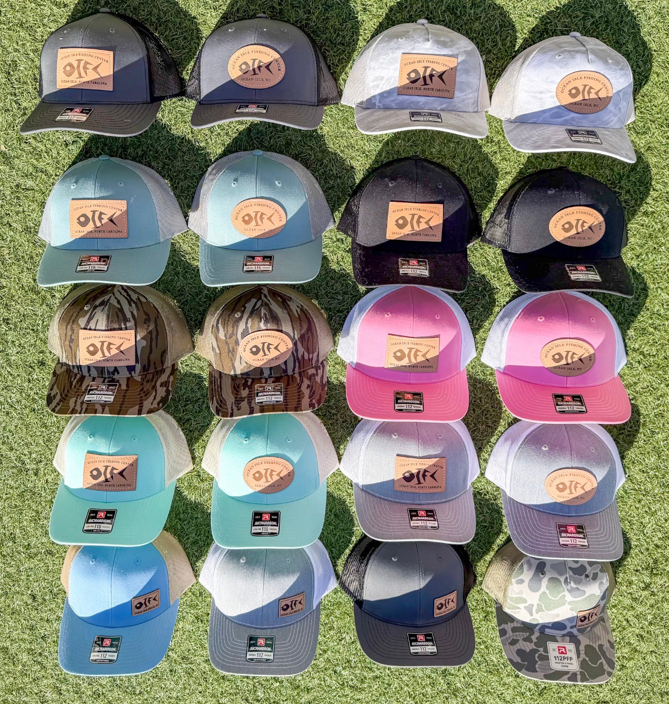 OIFC Leather Patch Richardson Hats