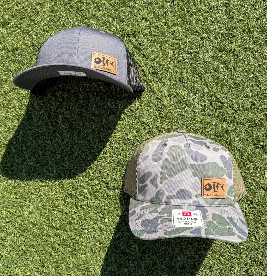 OIFC Leather Patch Richardson Hats