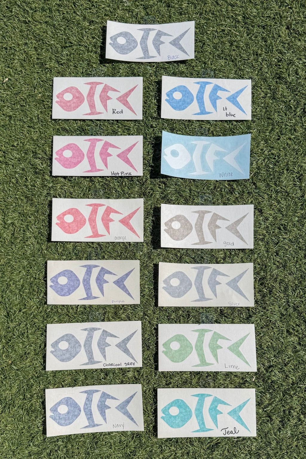 OIFC Bonefish Decal