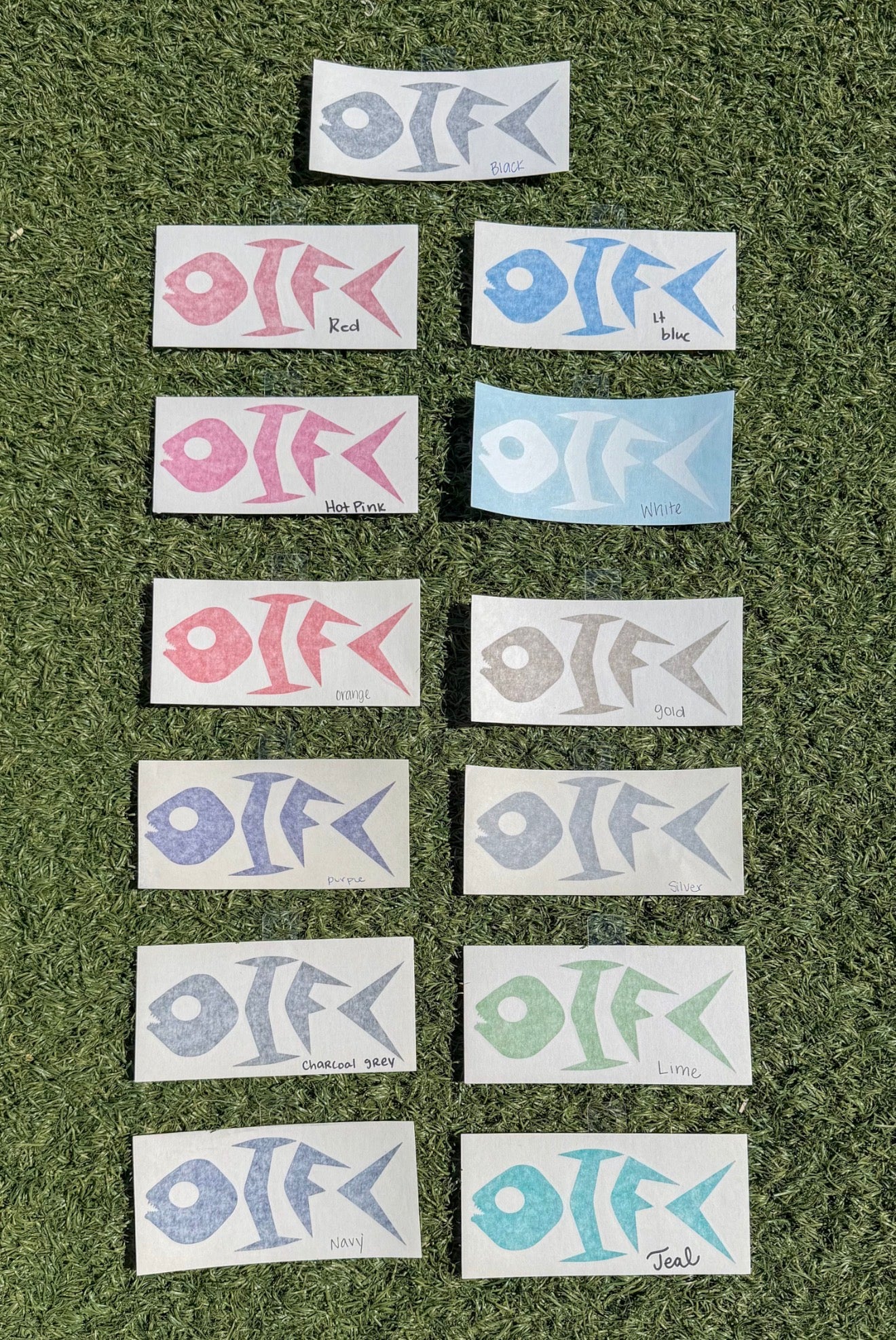 OIFC Bonefish Decal