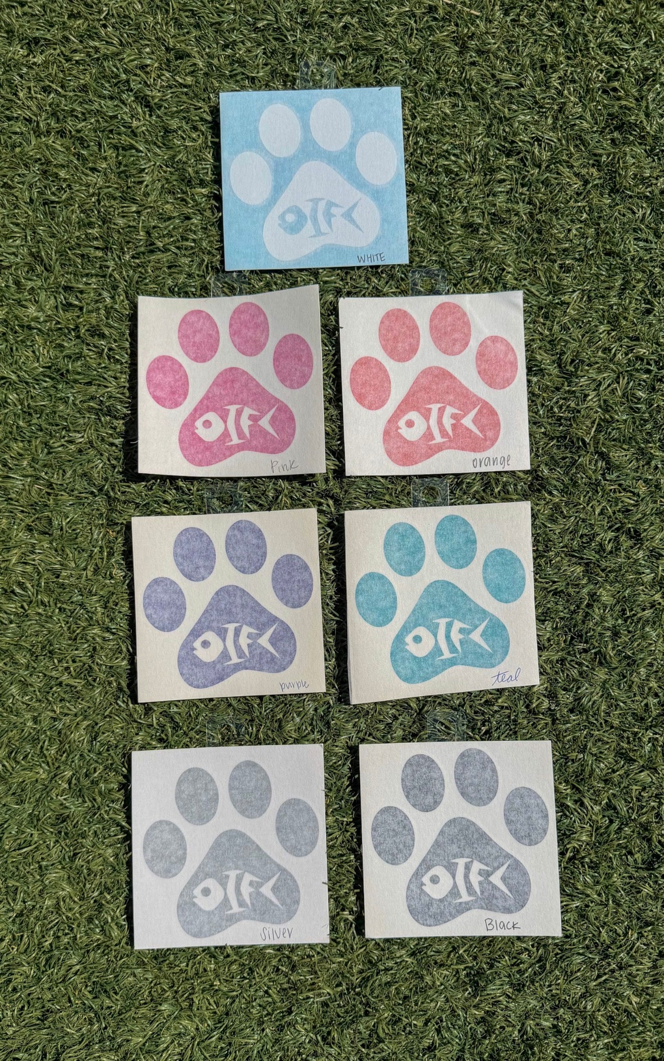 OIFC Bonefish Paw Decal
