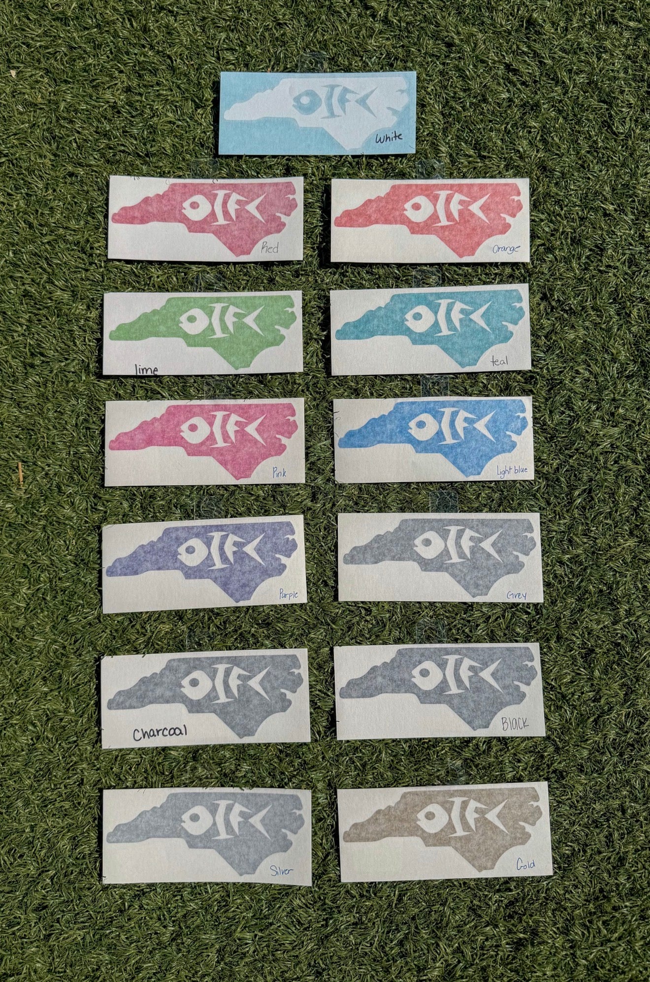 OIFC State Stickers