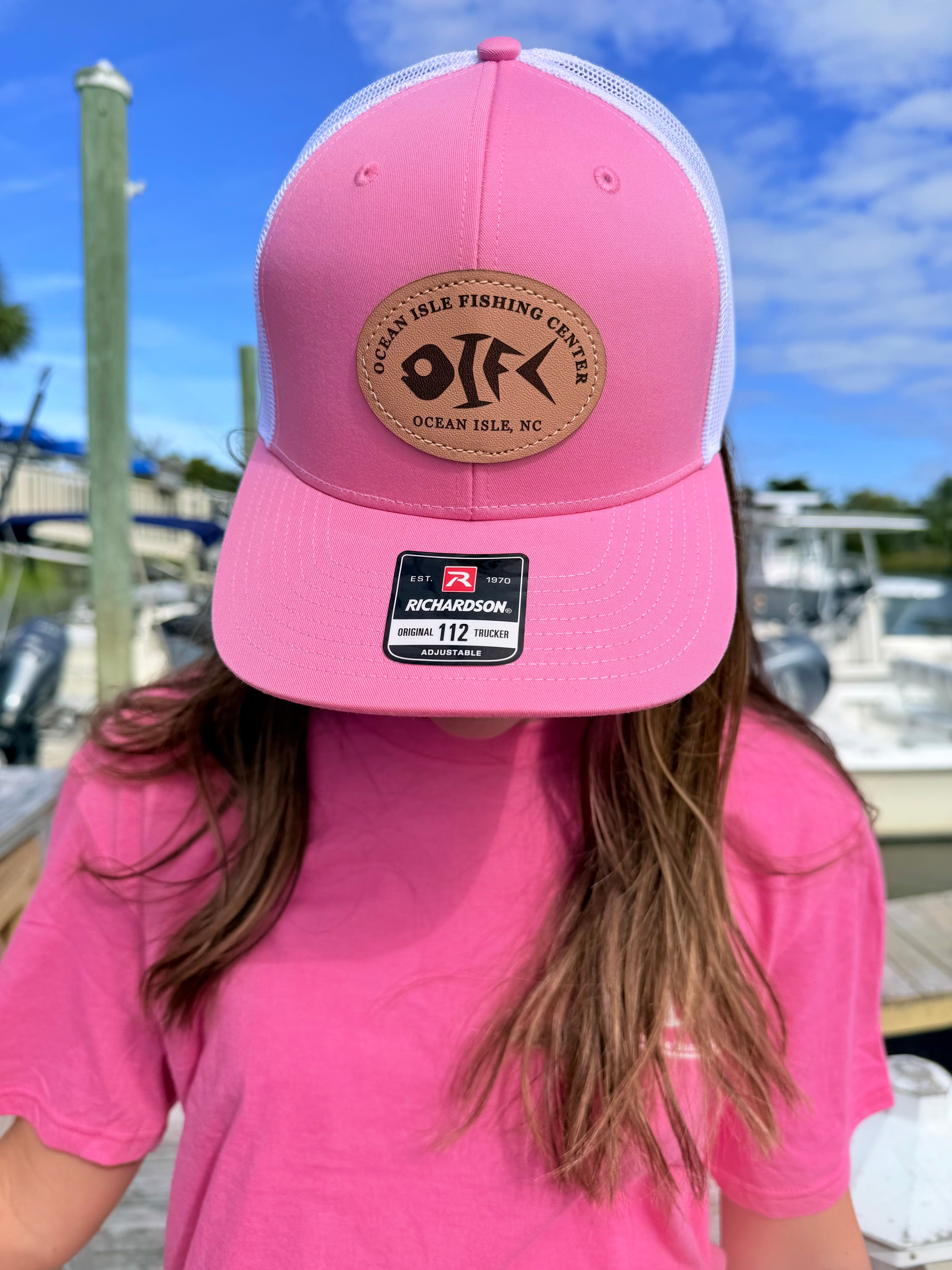 OIFC Leather Patch Richardson Hats