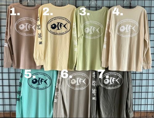 OIFC Bonefish Coordinates Long Sleeves