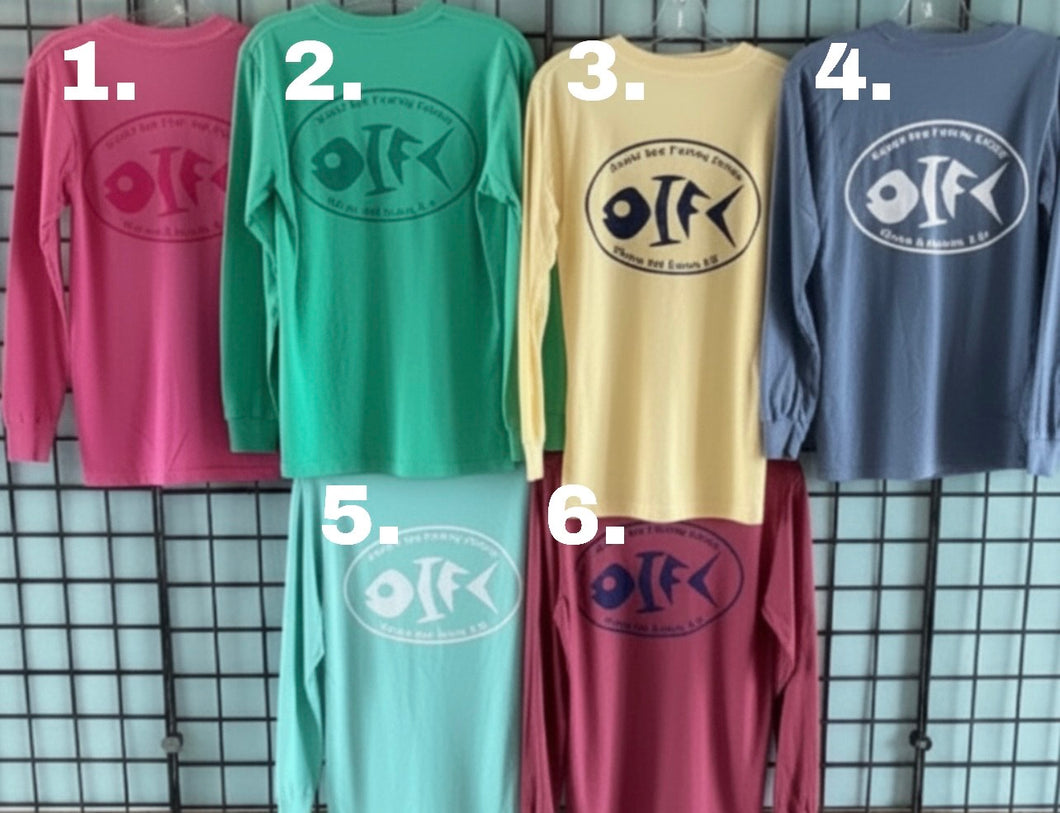 OIFC Bonefish Comfort Colors Long Sleeve