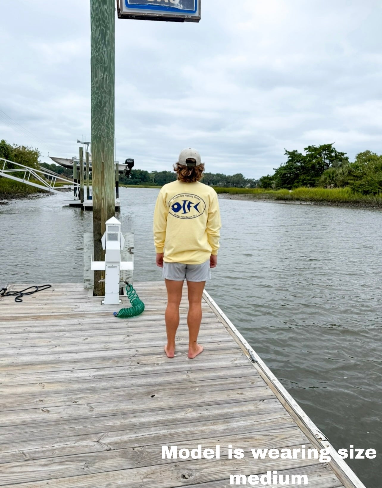 OIFC Bonefish Comfort Colors Long Sleeve