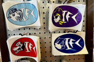 OIFC Bonefish College Stickers