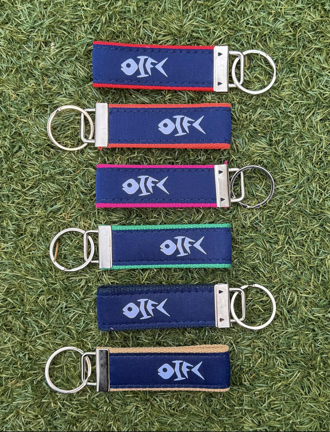 OIFC Ribbon Keychains