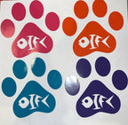 OIFC Bonefish Paw Decal