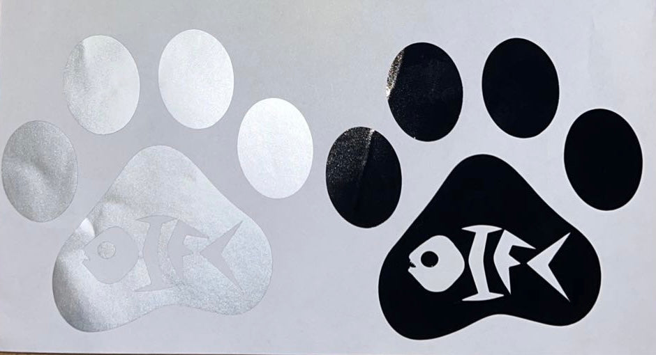 OIFC Bonefish Paw Decal