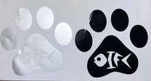 Load image into Gallery viewer, OIFC Bonefish Paw Decal